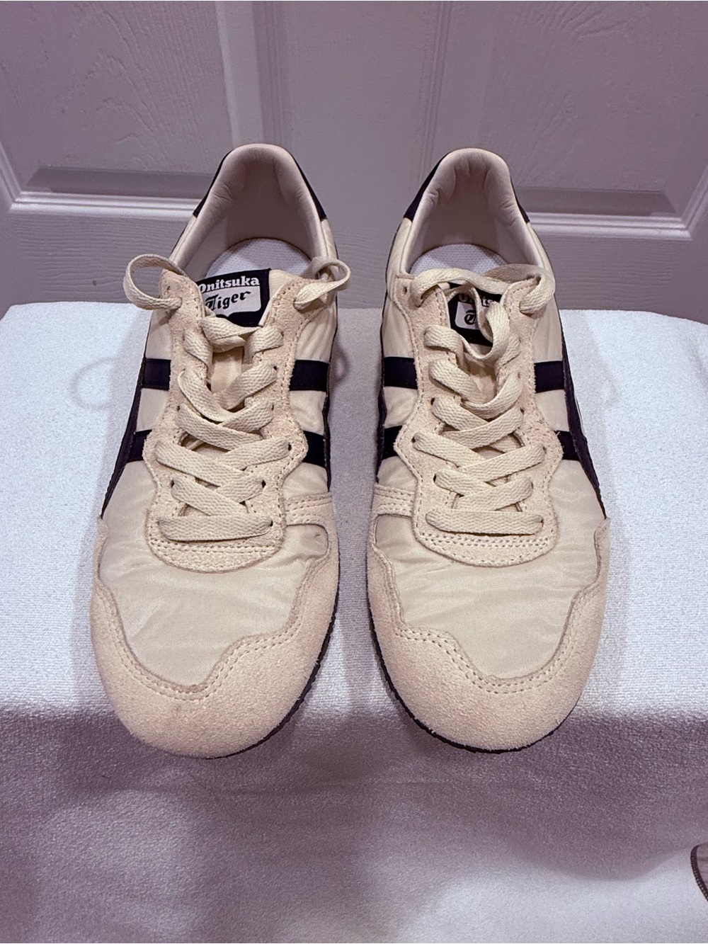 Onitsuka Tiger by Asics Sneakers Cream & Navy - Picture 3 of 7